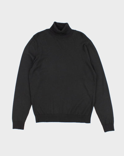 Vintage Sandro Paris Lightweight Roll Neck Knit Jumper - L