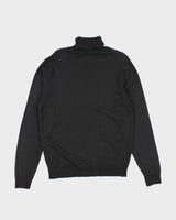 Vintage Sandro Paris Lightweight Roll Neck Knit Jumper - L