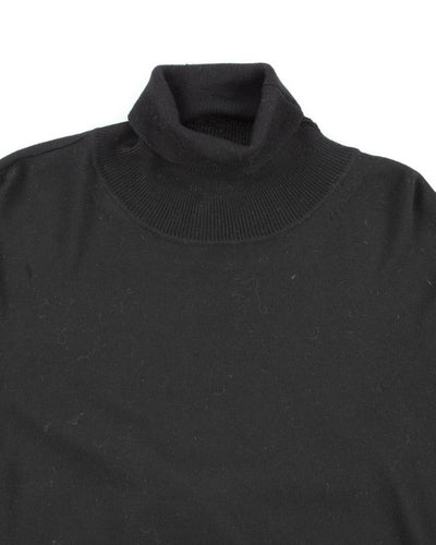 Vintage Sandro Paris Lightweight Roll Neck Knit Jumper - L