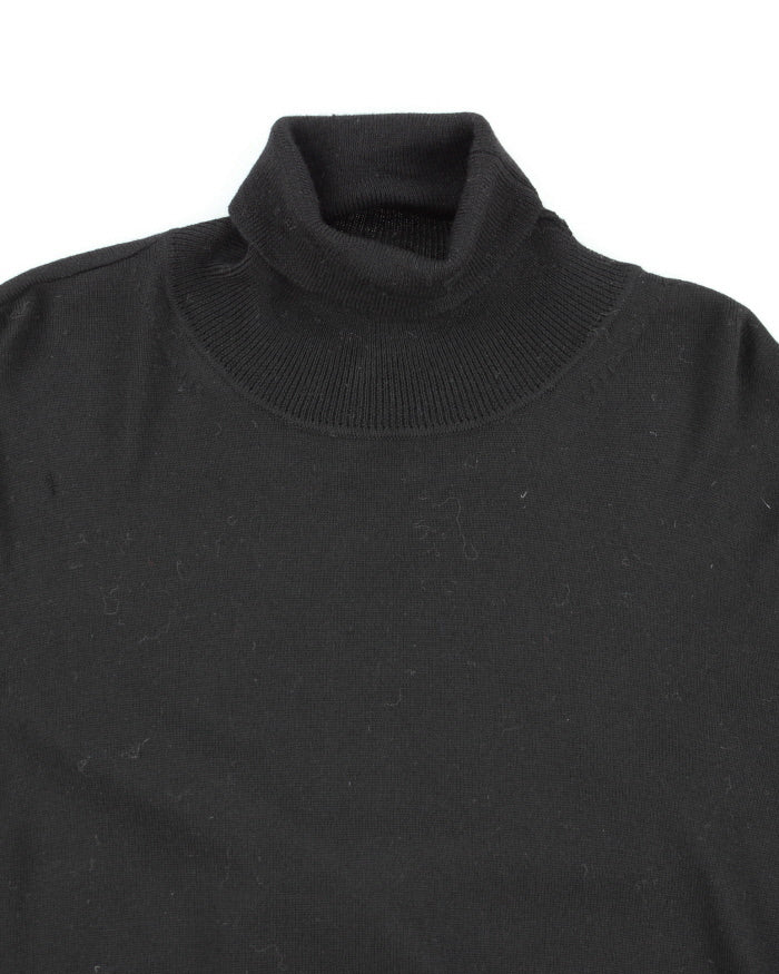 Vintage Sandro Paris Lightweight Roll Neck Knit Jumper - L