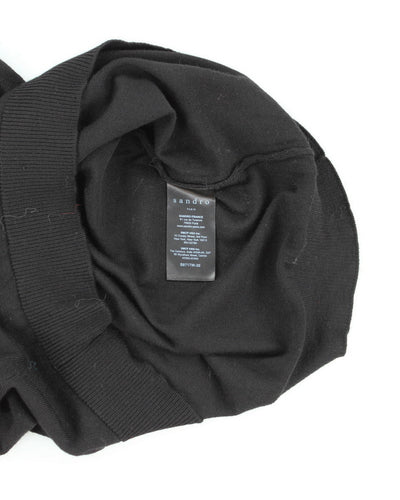 Vintage Sandro Paris Lightweight Roll Neck Knit Jumper - L