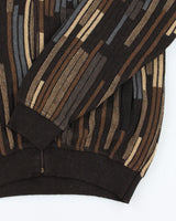 Vintage 90's Cooper Chunky Zip Up Knit Cardigan - L
