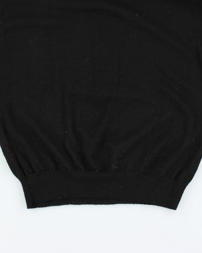 Vintage 90's Moschino Rat Print Knit Jumper - L