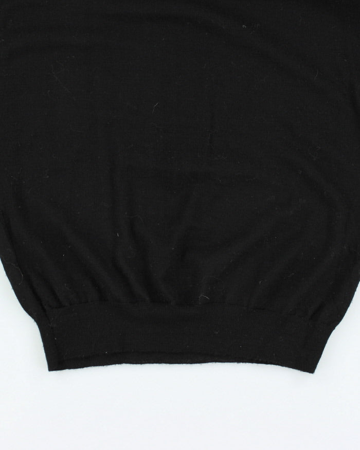 Vintage 90's Moschino Rat Print Knit Jumper - L