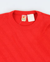 Vintage 90's Calgary Flames NHL Hockey Knit - M