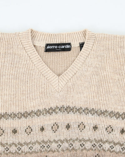 Vintage Pierre Cardin Wool Blend Jumper - S