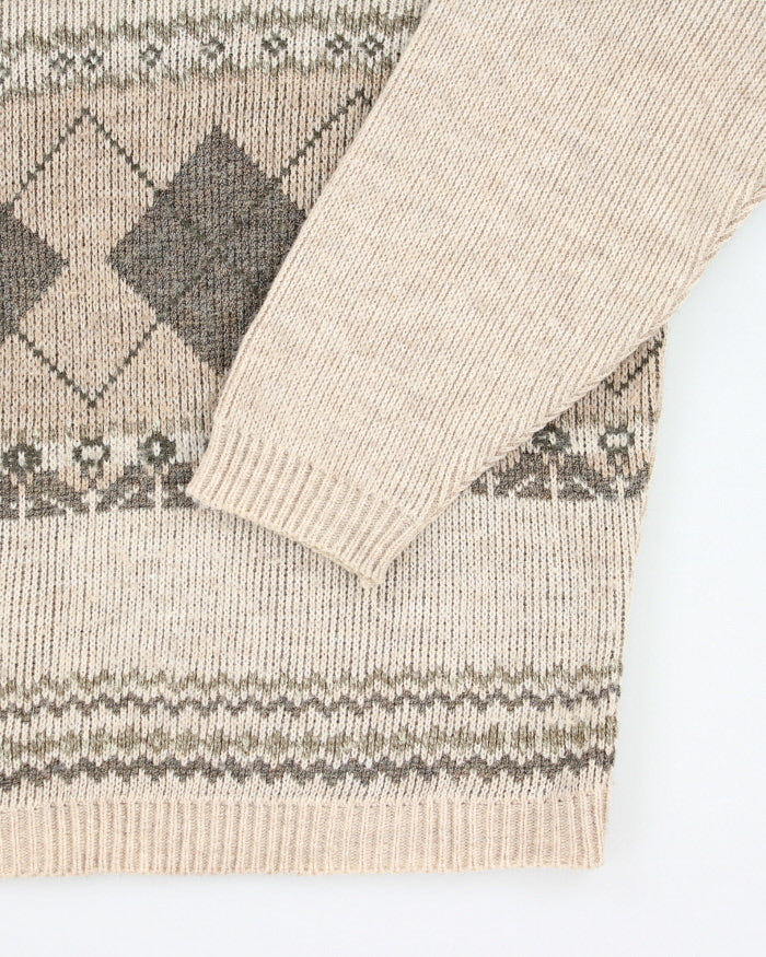Vintage Pierre Cardin Wool Blend Jumper - S