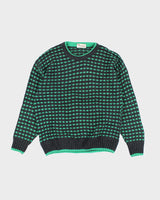 Vintage 90's Aristocrat Chunky Patterned Knit Jumper - S