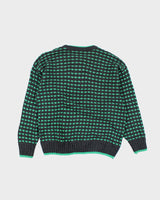 Vintage 90's Aristocrat Chunky Patterned Knit Jumper - S
