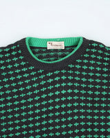 Vintage 90's Aristocrat Chunky Patterned Knit Jumper - S