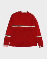 Vintage 90's Cache Creek Chunky Patterned Knit Jumper- L