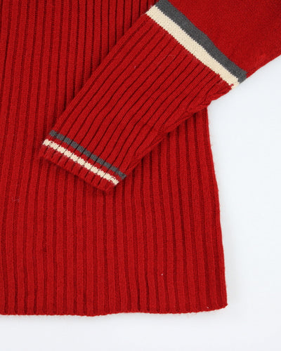 Vintage 90's Cache Creek Chunky Patterned Knit Jumper- L