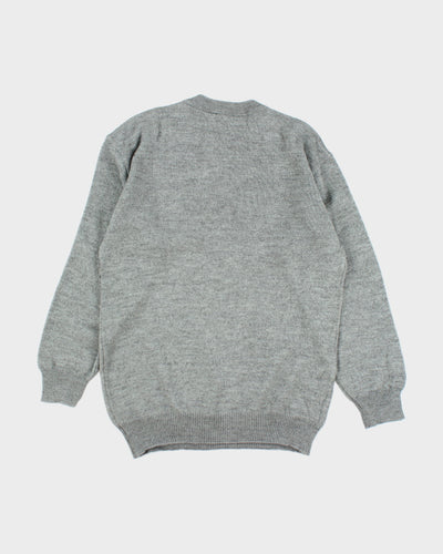 Vintage 90's New York City Graphic Wool Blend Knit Jumper - L