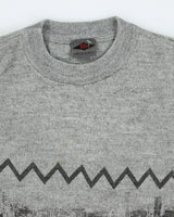 Vintage 90's New York City Graphic Wool Blend Knit Jumper - L