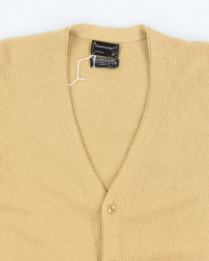 Vintage 80's JC Penny Knit Button Up Cardigan - M