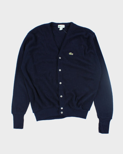 Vintage Lacoste Oversized Button Up Cardigan - L