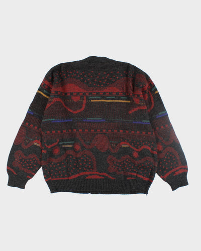 Vintage Oversized Button Up Cardigan - XL