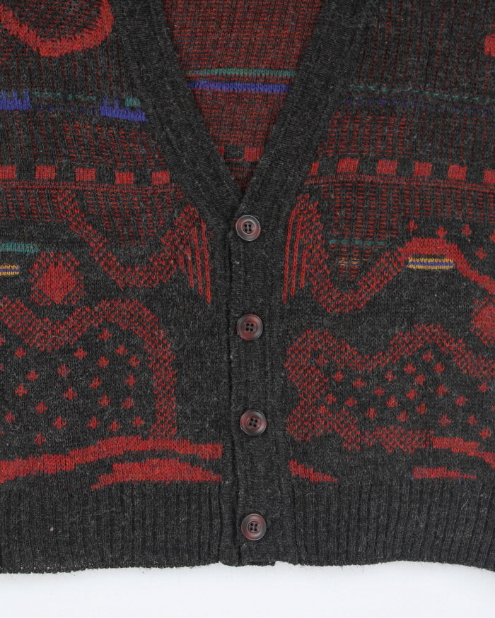 Vintage Oversized Button Up Cardigan - XL