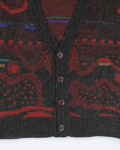 Vintage Oversized Button Up Cardigan - XL