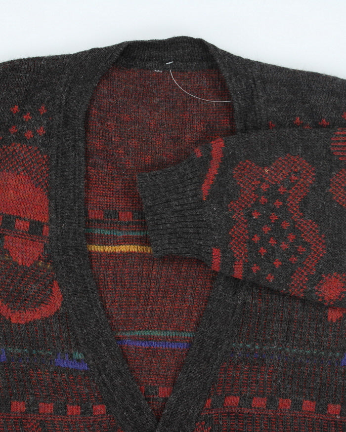 Vintage Oversized Button Up Cardigan - XL