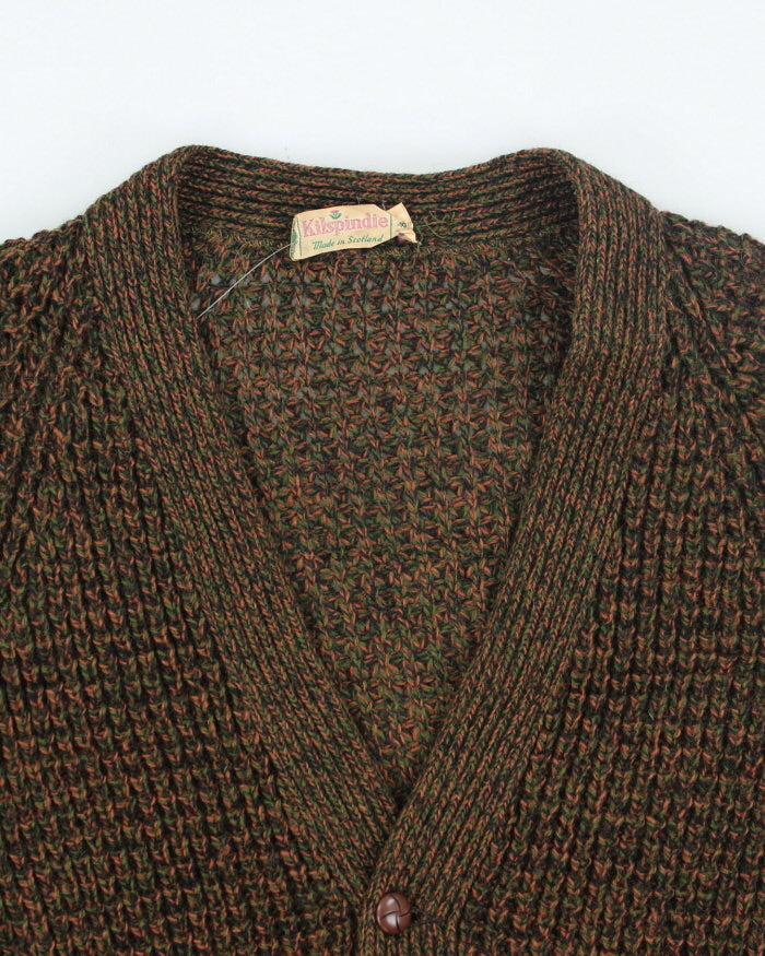 Vintage Kilspindle Heavyweight Wool Chunky Cardigan - L