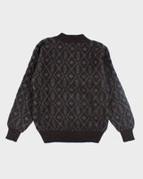 Vintage 90's Leo Chevlier Pure Wool Chunky Knit Jumper - S