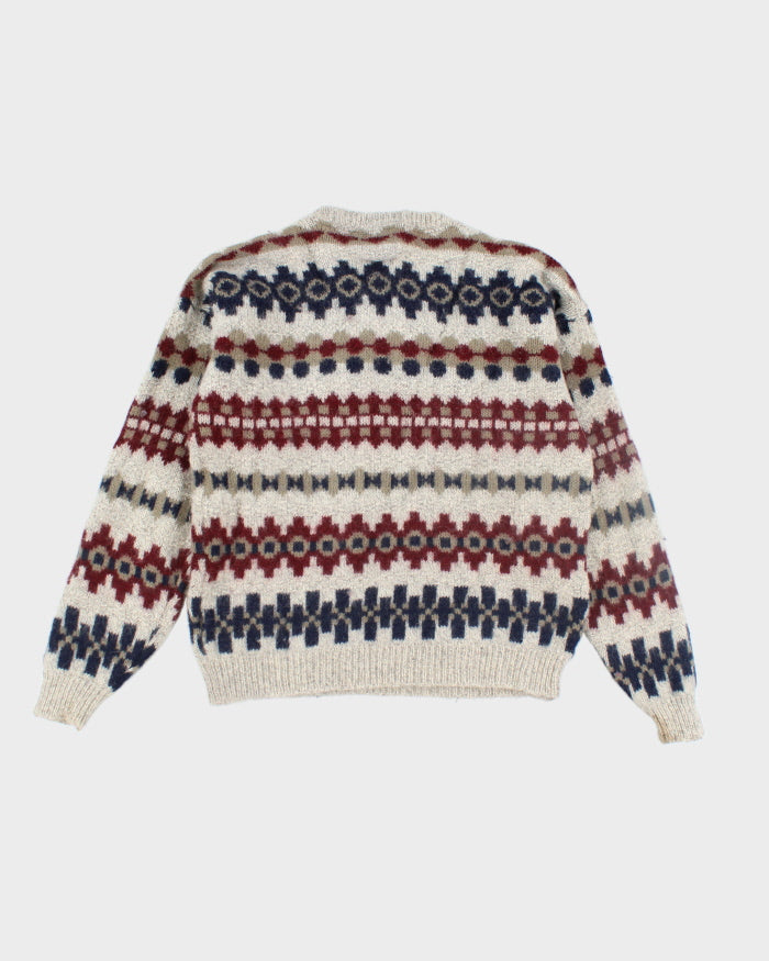 Vintage 90's Eddie Bauer Wool Blend Knit Jumper - L