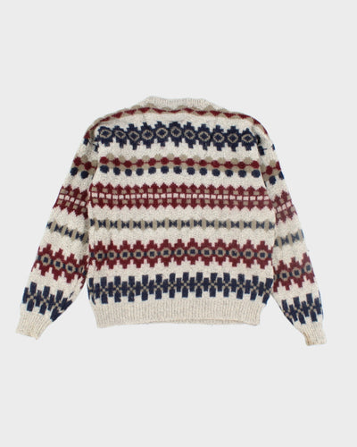 Vintage 90's Eddie Bauer Wool Blend Knit Jumper - L