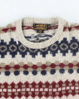 Vintage 90's Eddie Bauer Wool Blend Knit Jumper - L