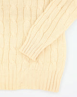 Vintage W&amp;J Wilson V-Neck Pure Wool Knit Jumper - L
