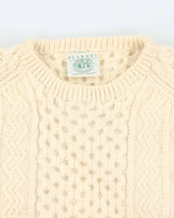 Vintage Heavyweight Blarney Aran Chunky Wool Knit Jumper - L