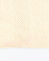 Vintage Heavyweight Blarney Aran Chunky Wool Knit Jumper - L