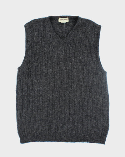 Vintage Eddie Bauer Wool V-Neck Tank Knit Jumper - M