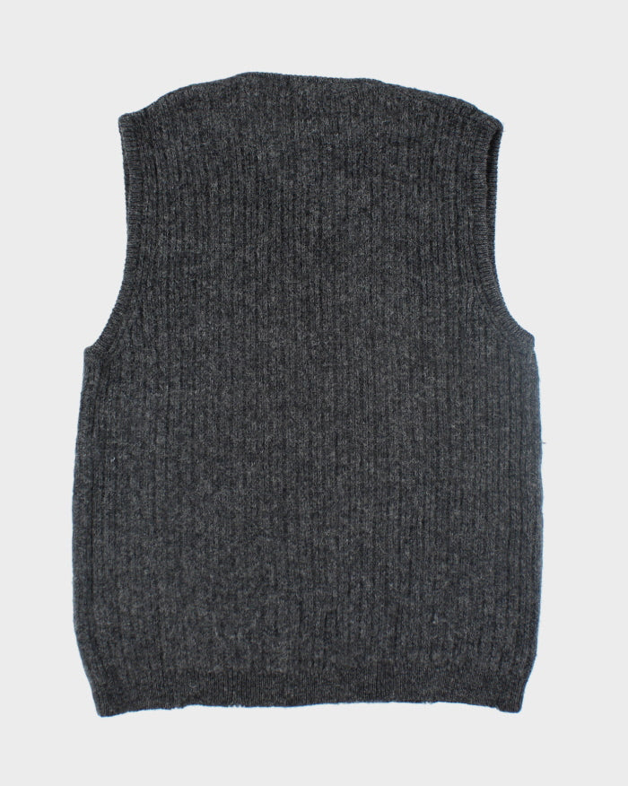 Vintage Eddie Bauer Wool V-Neck Tank Knit Jumper - M
