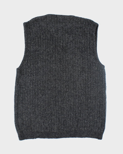 Vintage Eddie Bauer Wool V-Neck Tank Knit Jumper - M