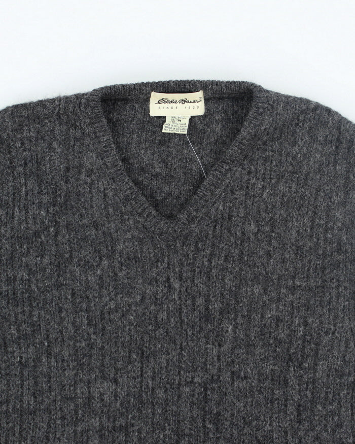 Vintage Eddie Bauer Wool V-Neck Tank Knit Jumper - M