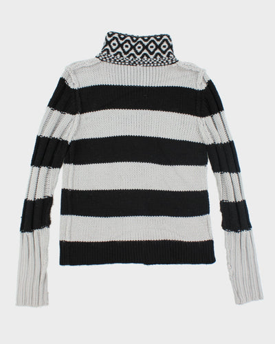 Dolce & Gabbana Knit Wool Blend Zip-up Cardigan - M