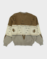 Vintage Cooper Green V-neck Wool Blend Knit Jumper - M