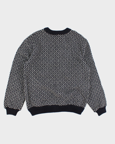 Vintage Kettle Creek Wool Blend Chunky Knit Jumper - M