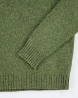 Vintage L.L.Bean Green Wool Knit Jumper - M