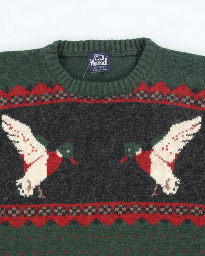 Vintage Woolrich Knit Wool Jumper - L