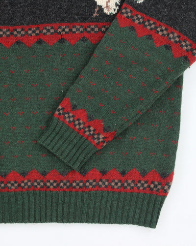Vintage Woolrich Knit Wool Jumper - L