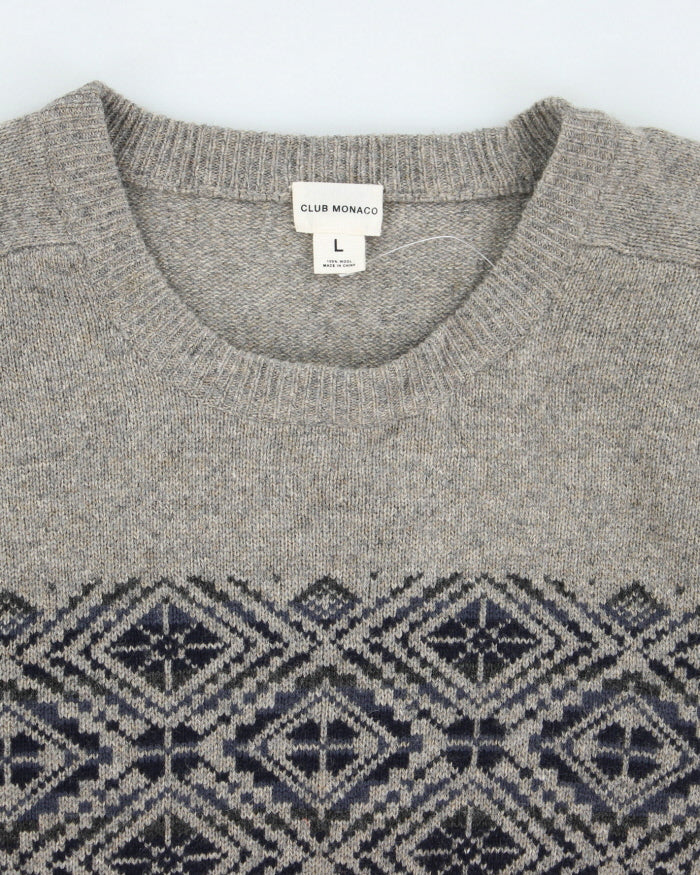 Club Monaco Wool Knit Jumper - L