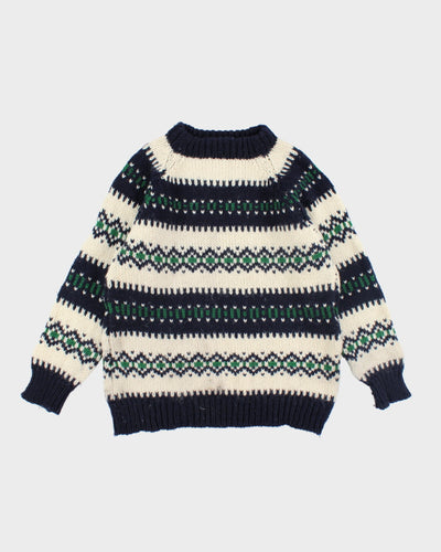 Vintage Grigoropoulous Brothers Olympic Knit Jumper - L