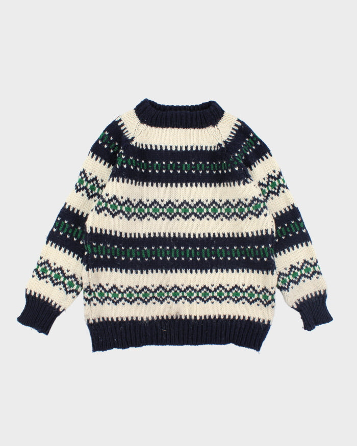 Vintage Grigoropoulous Brothers Olympic Knit Jumper - L