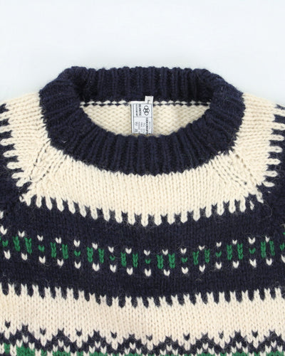 Vintage Grigoropoulous Brothers Olympic Knit Jumper - L