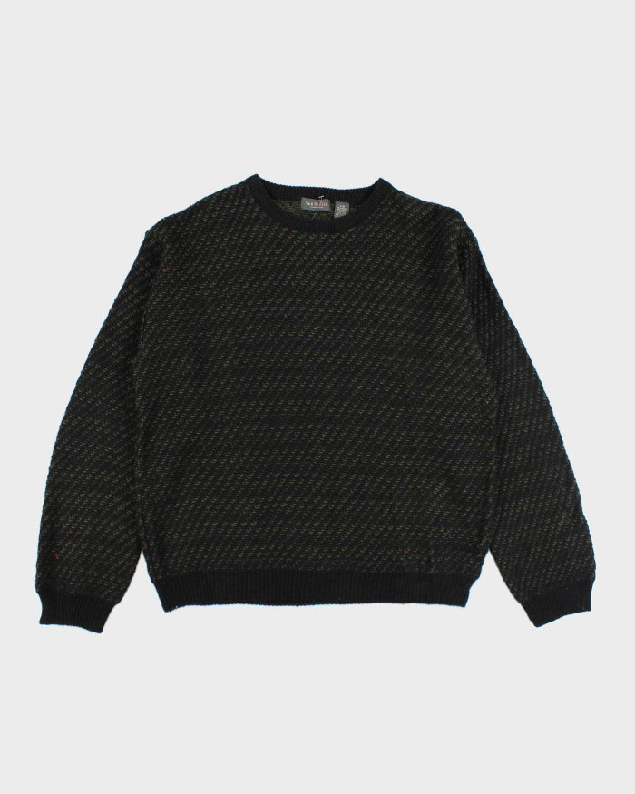 Vintage 90's Van Heusen Chunky Wool Blend Knit Jumper - L