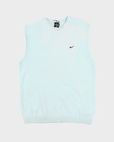 Vintage Y2K Nike Golf V-Neck Tank Knit - L