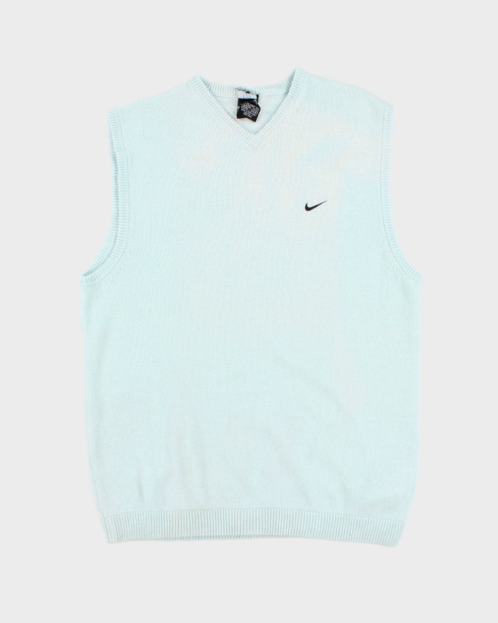 Vintage Y2K Nike Golf V-Neck Tank Knit - L