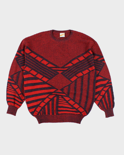Vintage 90's Maser Chunky Oversized Knit Jumper - M